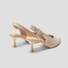 image:imageVIVAIA Addison PointedToe Slingback Sandals For Women Elegant Mid Heels With Arch SupportAlmond