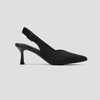 image:imageVIVAIA Addison PointedToe Slingback Sandals For Women Elegant Mid Heels With Arch SupportBlack