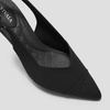 image:imageVIVAIA Addison PointedToe Slingback Sandals For Women Elegant Mid Heels With Arch SupportBlack