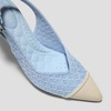 image:imageVIVAIA Addison PointedToe Slingback Sandals For Women Elegant Mid Heels With Arch SupportBlue Apricot Quilt