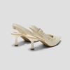 image:imageVIVAIA Addison PointedToe Slingback Sandals For Women Elegant Mid Heels With Arch SupportPale Apricot