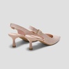 image:imageVIVAIA Addison PointedToe Slingback Sandals For Women Elegant Mid Heels With Arch SupportRose Gold