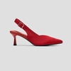 image:imageVIVAIA Addison PointedToe Slingback Sandals For Women Elegant Mid Heels With Arch SupportRuby Red
