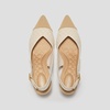 image:imageVIVAIA Addison PointedToe Slingback Sandals For Women Elegant Mid Heels With Arch SupportYellow Apricot