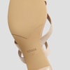 image:imageVIVAIA Alina SquareToe Kitten Heel Strappy SandalsAlmond