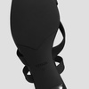 image:imageVIVAIA Alina SquareToe Kitten Heel Strappy SandalsBlack