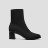 image:imageVIVAIA Amanda Womens Ankle Boots Almond Toe Block Heel Booties Comfortable Water Repellent Walking Boots for Fall Winter Daily OutfitBlack