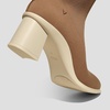 image:imageVIVAIA Amanda Womens Ankle Boots Almond Toe Block Heel Booties Comfortable Water Repellent Walking Boots for Fall Winter Daily OutfitBrown