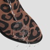 image:imageVIVAIA Amanda Womens Ankle Boots Almond Toe Block Heel Booties Comfortable Water Repellent Walking Boots for Fall Winter Daily OutfitBrown Leopard