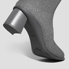 image:imageVIVAIA Amanda Womens Ankle Boots Almond Toe Block Heel Booties Comfortable Water Repellent Walking Boots for Fall Winter Daily OutfitRich Grey