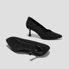 image:imageVIVAIA Anna Womens Pointed Toe Mid Heel Dress Pumps for Office Work WeddingBlack