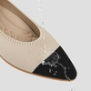 image:imageVIVAIA Aria Walker Womens Pointed Toe Flats Comfortable Lightweight Walking Ballet Flat Casual Slip On Washable ShoeAlmond  Black