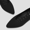 image:imageVIVAIA Aria Walker Womens Pointed Toe Flats Comfortable Lightweight Walking Ballet Flat Casual Slip On Washable ShoeBlack