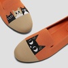 image:imageVIVAIA Audrey Embroidered Loafers RoundToe Smart Casual Comfortable Slip OnApricotNude  Rural Cat