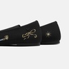 image:imageVIVAIA Audrey Embroidered Loafers RoundToe Smart Casual Comfortable Slip OnBlack  Vintage Element