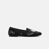 image:imageVIVAIA Audrey Embroidered Loafers RoundToe Smart Casual Comfortable Slip OnBlack  Vintage Element