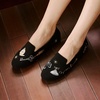 image:imageVIVAIA Audrey Embroidered Loafers RoundToe Smart Casual Comfortable Slip OnBlack  Vintage Element
