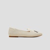 image:imageVIVAIA Audrey Embroidered Loafers RoundToe Smart Casual Comfortable Slip OnCream Ivory
