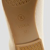 image:imageVIVAIA Audrey Embroidered Loafers RoundToe Smart Casual Comfortable Slip OnCream Ivorybee Happy