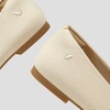 image:imageVIVAIA Audrey Embroidered Loafers RoundToe Smart Casual Comfortable Slip OnCream Ivorybee Happy