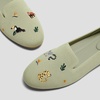 image:imageVIVAIA Audrey Embroidered Loafers RoundToe Smart Casual Comfortable Slip OnMatchaendangered Animals