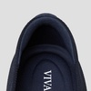 image:imageVIVAIA Audrey Embroidered Loafers RoundToe Smart Casual Comfortable Slip OnNavy Green  Cavalier