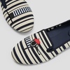 image:imageVIVAIA Audrey Embroidered Loafers RoundToe Smart Casual Comfortable Slip OnNavyIvory Multi Stripedog