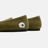 image:imageVIVAIA Audrey Embroidered Loafers RoundToe Smart Casual Comfortable Slip OnOlive Drab  Blacknose Sheep