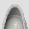 image:imageVIVAIA Audrey Embroidered Loafers RoundToe Smart Casual Comfortable Slip OnOyster GreyRich Grey  Moo Cat