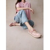 image:imageVIVAIA Ayla Womens Mary Jane Flats  Satin Round Toe Ballet Sneakers with Elastic Strap Lightweight Cushioned Walking Shoes Comfortable Dressy SneakerinaPeach Blush