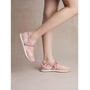 image:imageVIVAIA Ayla Womens Mary Jane Flats  Satin Round Toe Ballet Sneakers with Elastic Strap Lightweight Cushioned Walking Shoes Comfortable Dressy SneakerinaPeach Blush