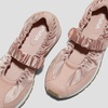 image:imageVIVAIA Ayla Womens Mary Jane Flats  Satin Round Toe Ballet Sneakers with Elastic Strap Lightweight Cushioned Walking Shoes Comfortable Dressy SneakerinaPeach Blush