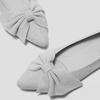 image:imageVIVAIA Azura Womens Flats Pointed Toe Bow Ballet Flat Slip on Comfortable Casual Dress ShoesMetallic Diamond