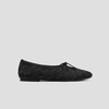 image:imageVIVAIA Camora Womens Bow Flats Round Toe Lace up Elegant Ballet Flats Comfortable Soft Knit Washable ShoesBlack Floral