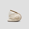 image:imageVIVAIA Carey Square Toe Mesh Flats for Women Breathable RaffiaInspired Knit Walking Ballet Shoes with Collapsible Heel Lightweight Travel Summer SneakerinasCream