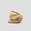 image:imageVIVAIA Carey Square Toe Mesh Flats for Women Breathable RaffiaInspired Knit Walking Ballet Shoes with Collapsible Heel Lightweight Travel Summer SneakerinasNatural