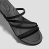 image:imageVIVAIA Carla Womens RoundToe Flat Sandals Comfortable Cushioned SlipOn Slides for SummerBlack Rustic Cable