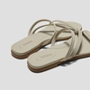 image:imageVIVAIA Carla Womens RoundToe Flat Sandals Comfortable Cushioned SlipOn Slides for SummerDoeskin Rustic Cable