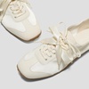 image:imageVIVAIA Carol Womens Square Toe Jogger Sneakerina Comfortable Satin Fahion Ballet Sneakers BarefootLike Non Slip Walking Shoes for Daily DressLight Gold