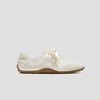 image:imageVIVAIA Carol Womens Square Toe Jogger Sneakerina Comfortable Satin Fahion Ballet Sneakers BarefootLike Non Slip Walking Shoes for Daily DressLight Gold