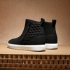 image:imageVIVAIA Casey Womens High Top Sneakers Round Toe Side Zipper Hidden Wedge Breathable WaterRepellent Fashion SneakersBlack