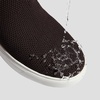 image:imageVIVAIA Casey Womens High Top Sneakers Round Toe Side Zipper Hidden Wedge Breathable WaterRepellent Fashion SneakersDark Chocolate