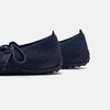 image:imageVIVAIA Cecily Womens Square Toe Mesh Mary Jane Flats Breathable Lightweight Flat Shoes with Removable Charms Flexible AntiSlip Bubble Rubber Sole for Daily amp TravelNavy