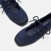 image:imageVIVAIA Cecily Womens Square Toe Mesh Mary Jane Flats Breathable Lightweight Flat Shoes with Removable Charms Flexible AntiSlip Bubble Rubber Sole for Daily amp TravelNavy
