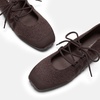 image:imageVIVAIA Cecily Womens Square Toe Mesh Mary Jane Flats Breathable Lightweight Flat Shoes with Removable Charms Flexible AntiSlip Bubble Rubber Sole for Daily amp TravelDark Chocolate