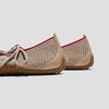 image:imageVIVAIA Cecily Womens Square Toe Mesh Mary Jane Flats Breathable Lightweight Flat Shoes with Removable Charms Flexible AntiSlip Bubble Rubber Sole for Daily amp TravelAlmond Mesh