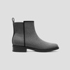 image:imageVIVAIA Celina Womens Chelsea Boots Square Toe Short Ankle Boots Comfortable Water Resistant Walking Booties for Daily OutfitRich Grey