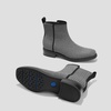 image:imageVIVAIA Celina Womens Chelsea Boots Square Toe Short Ankle Boots Comfortable Water Resistant Walking Booties for Daily OutfitRich Grey