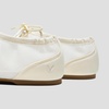 image:imageVIVAIA Ciara Womens Sneakerinas Square Toe Organza Ballet Flat Sneaker Comfortable Soft Elegant BarefootLike Flats ShoesCream