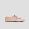 image:imageVIVAIA Ciara Womens Sneakerinas Square Toe Organza Ballet Flat Sneaker Comfortable Soft Elegant BarefootLike Flats ShoesPeach Blush